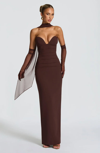 Vestido largo Lindsey